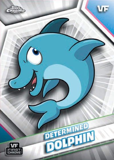 Determined Dolphin #65 — 2026 Topps Chrome VeeFriends