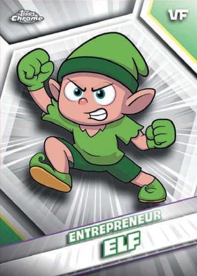 Entrepreneur Elf #72 — 2026 Topps Chrome VeeFriends