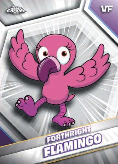 Forthright Flamingo #79 — 2026 Topps Chrome VeeFriends