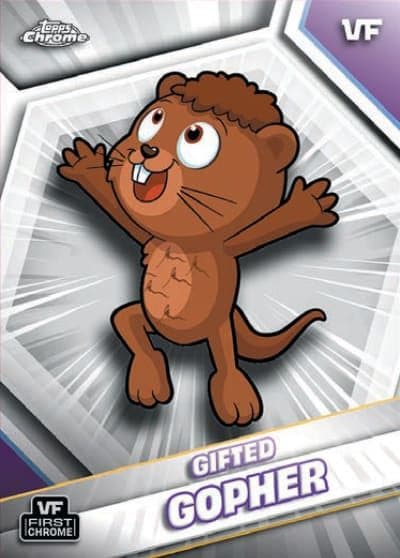 Gifted Gopher #82 — 2026 Topps Chrome VeeFriends