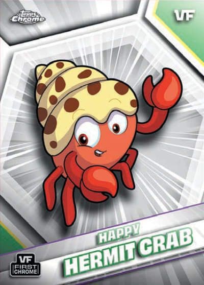Happy Hermit Crab #90 — 2026 Topps Chrome VeeFriends