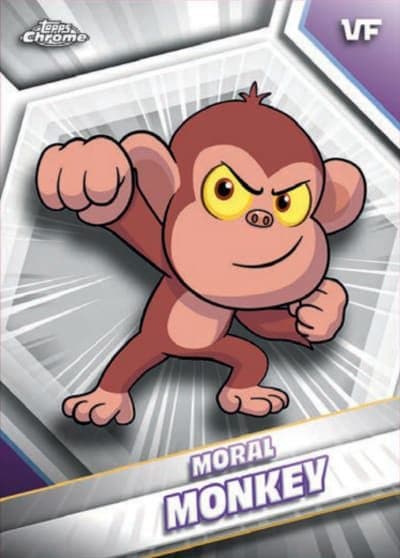 Moral Monkey #C-20 — 2026 Topps Chrome VeeFriends
