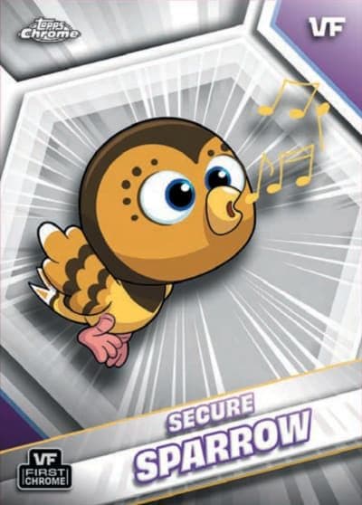 Secure Sparrow #I-12 — 2026 Topps Chrome VeeFriends