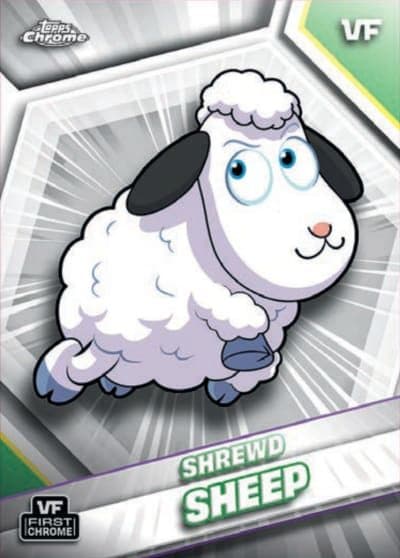 Shrewd Sheep #I-14 — 2026 Topps Chrome VeeFriends