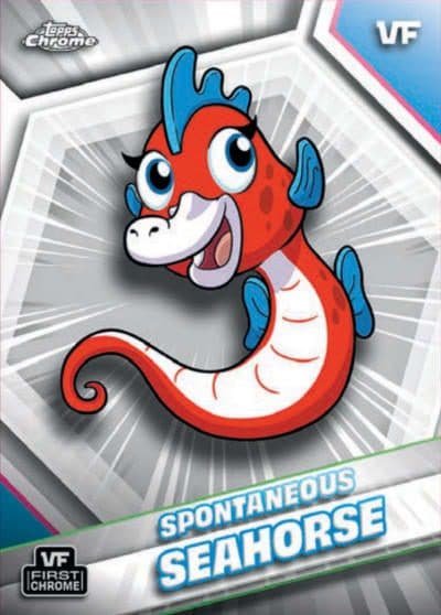 Spontaneous Seahorse #I-15 — 2026 Topps Chrome VeeFriends