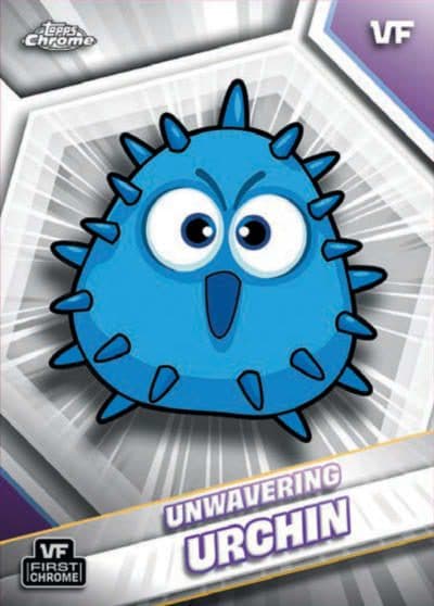 Unwavering Urchin #I-19 — 2026 Topps Chrome VeeFriends