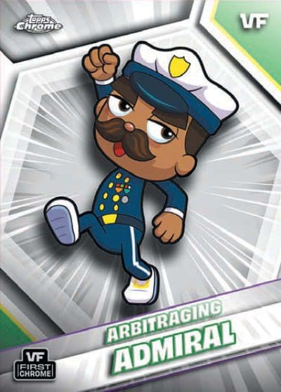 Arbitraging Admiral #I-3 — 2026 Topps Chrome VeeFriends