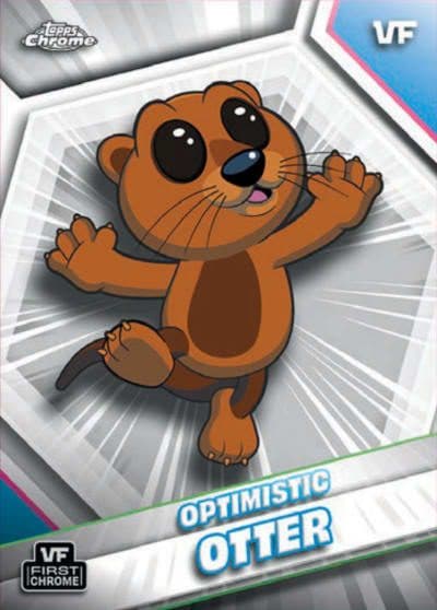 Optimistic Otter #M-17 — 2026 Topps Chrome VeeFriends