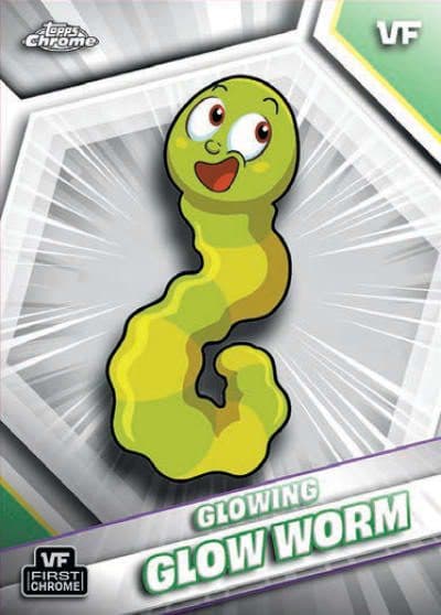 Glowing Glow Worm #NE-11 — 2026 Topps Chrome VeeFriends