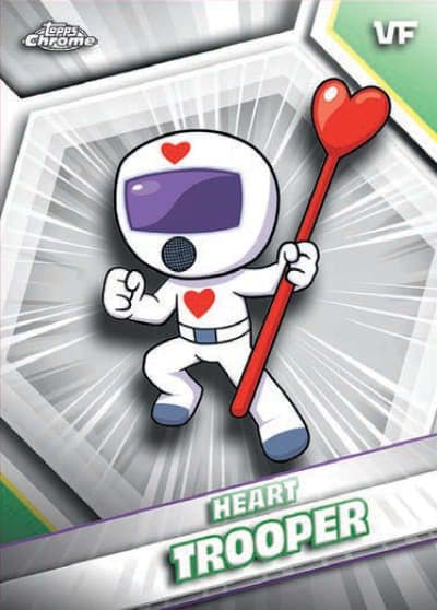 Heart Trooper #NE-13 — 2026 Topps Chrome VeeFriends