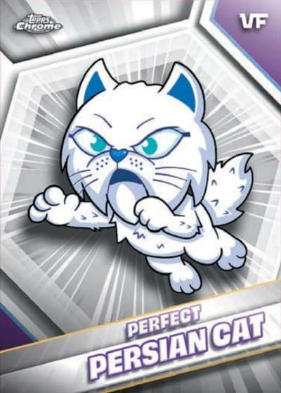 Perfect Persian Cat #NE-17 — 2026 Topps Chrome VeeFriends