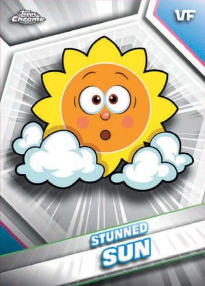 Stunned Sun #NE-19 — 2026 Topps Chrome VeeFriends