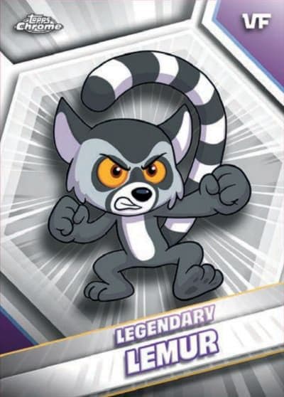 Legendary Lemur #SH-11 — 2026 Topps Chrome VeeFriends