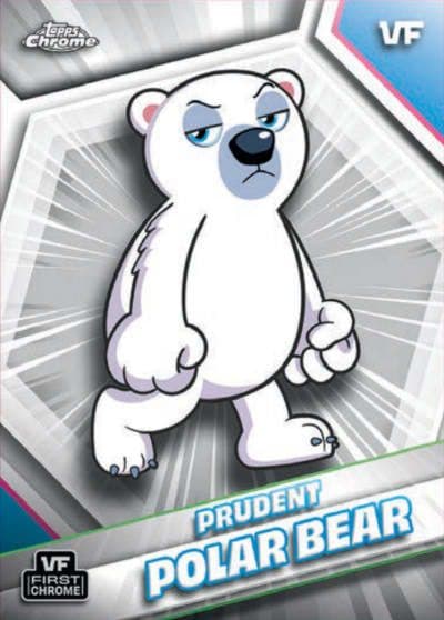 Prudent Polar Bear #SH-14 — 2026 Topps Chrome VeeFriends
