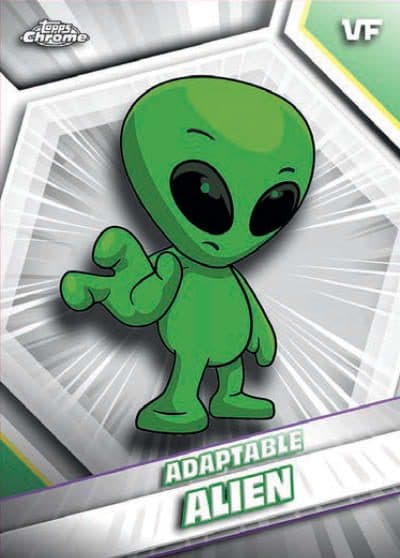Adaptable Alien #SH-5 — 2026 Topps Chrome VeeFriends
