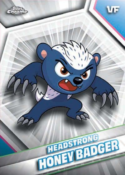 Headstrong Honey Badger #SH-8 — 2026 Topps Chrome VeeFriends