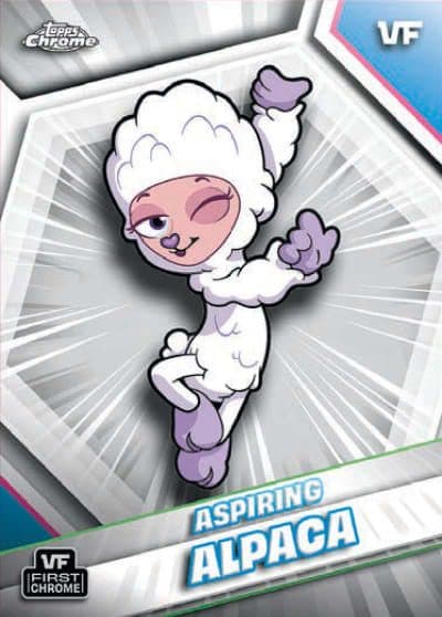 Aspiring Alpaca #SSA-10 — 2026 Topps Chrome VeeFriends