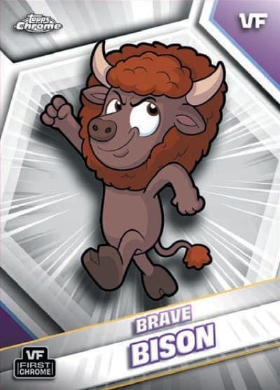 Brave Bison #SSA-19 — 2026 Topps Chrome VeeFriends
