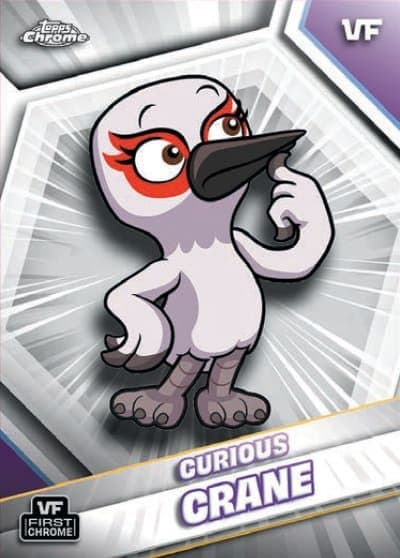 Curious Crane #SSA-30 — 2026 Topps Chrome VeeFriends