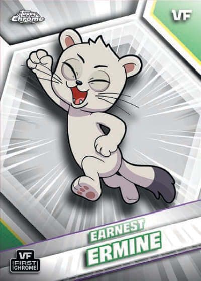 Earnest Ermine #SSA-34 — 2026 Topps Chrome VeeFriends