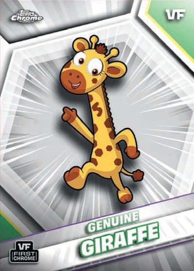 Genuine Giraffe #SSA-39 — 2026 Topps Chrome VeeFriends