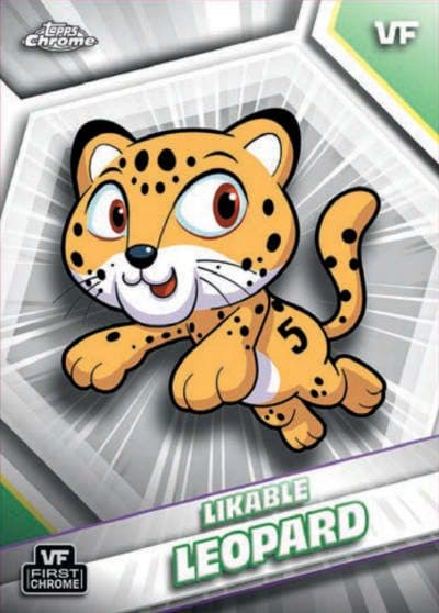 Likable Leopard #SSA-58 — 2026 Topps Chrome VeeFriends