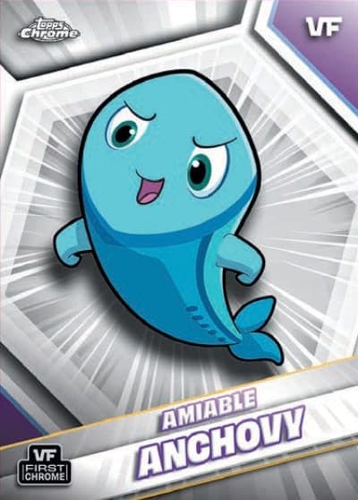 Amiable Anchovy #SSA-8 — 2026 Topps Chrome VeeFriends