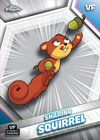 Sharing Squirrel #SSA-83 — 2026 Topps Chrome VeeFriends