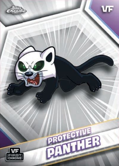 Protective Panther #TF-PP — 2026 Topps Chrome VeeFriends
