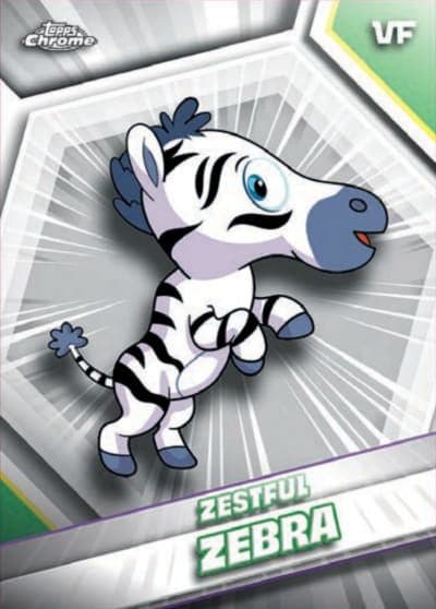 Zestful Zebra #TF-ZZ — 2026 Topps Chrome VeeFriends