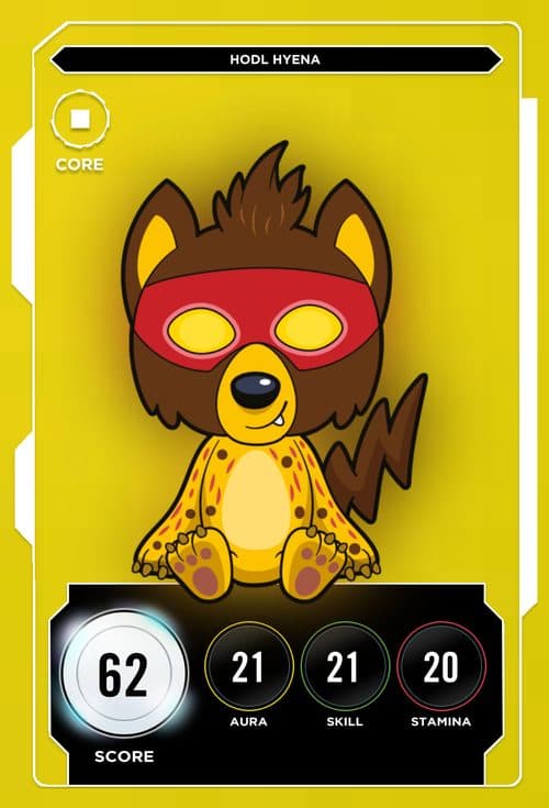 Hodl Hyena #119 — VeeFriends Series 1 x Zerocool