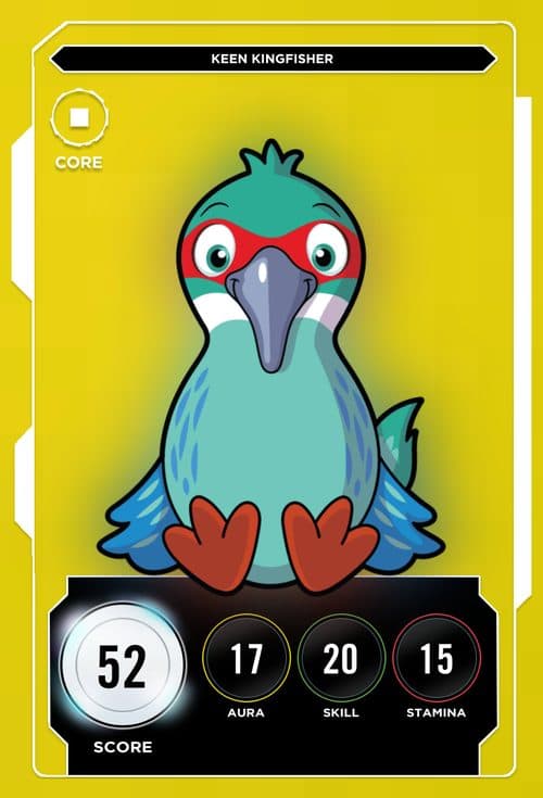 Keen Kingfisher #138 — VeeFriends Series 1 x Zerocool