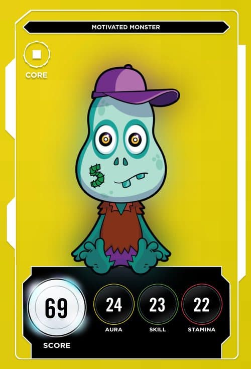 Motivated Monster #166 — VeeFriends Series 1 x Zerocool