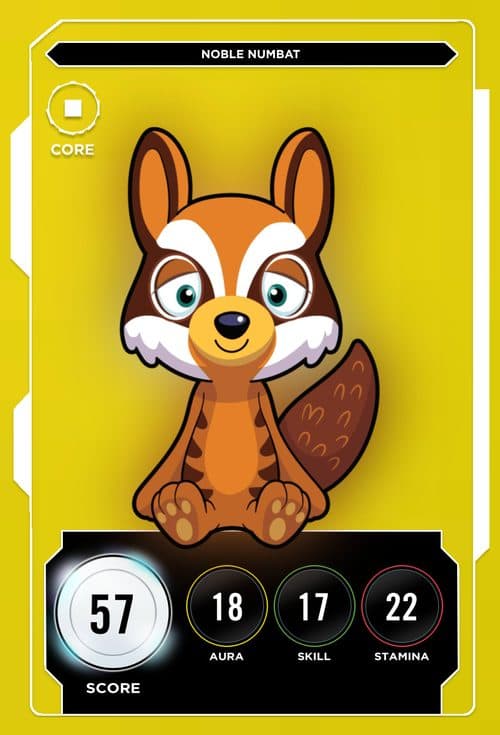 Noble Numbat #168 — VeeFriends Series 1 x Zerocool