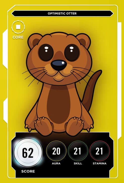Optimistic Otter #172 — VeeFriends Series 1 x Zerocool
