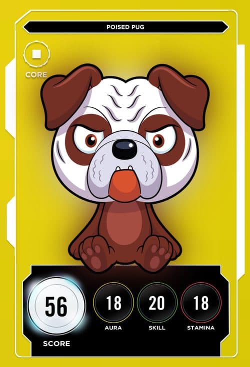 Poised Pug #187 — VeeFriends Series 1 x Zerocool