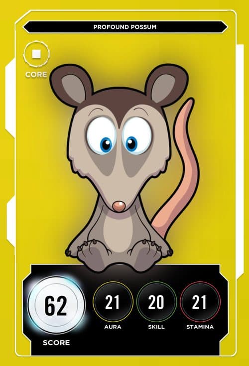 Profound Possum #195 — VeeFriends Series 1 x Zerocool