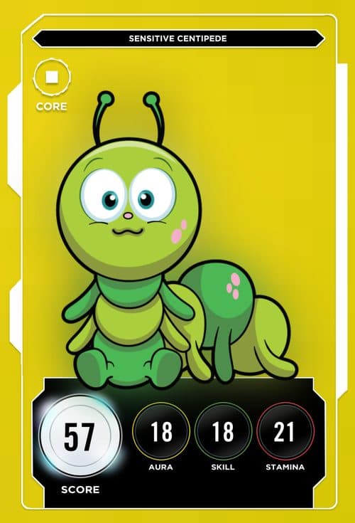 Sensitive Centipede #209 — VeeFriends Series 1 x Zerocool