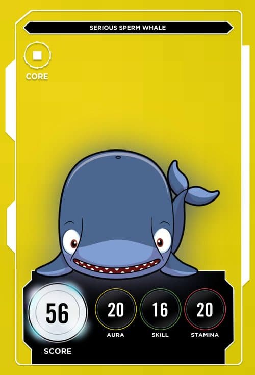 Serious Sperm Whale #211 — VeeFriends Series 1 x Zerocool