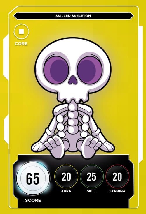 Skilled Skeleton #217 — VeeFriends Series 1 x Zerocool