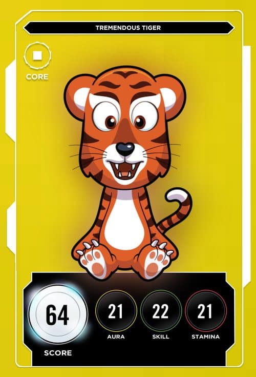 Tremendous Tiger #245 — VeeFriends Series 1 x Zerocool
