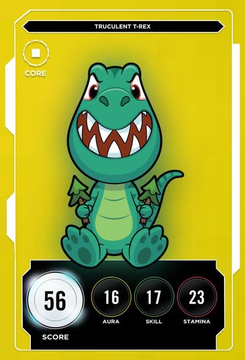 Truculent T-Rex #246 — VeeFriends Series 1 x Zerocool
