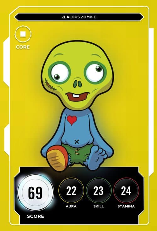 Zealous Zombie #267 — VeeFriends Series 1 x Zerocool